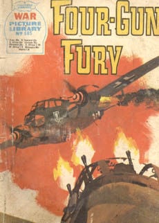 Four Gun Fury by Clifford E Simak