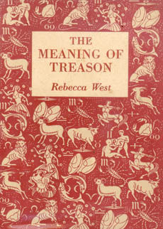 The Meaning Of Treason by West Rebecca