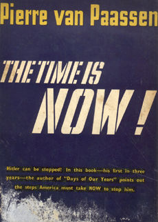 The Time Is Now by Van Paassen Pierre