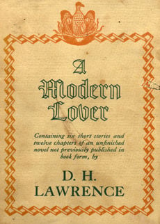 A Modern Lover by Lawrence D H