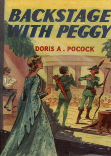 Backstage With Peggy by Pocock Doris A