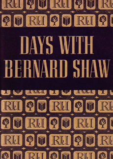 Days With Bernard Shaw by Winsten Stephen