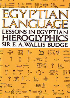 Egyptian Language by budge Sir e A Wallis