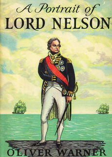 A Portrait Of Lord Nelson by Warner Oliver