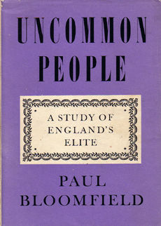 Uncommon People by Bloomfield Paul