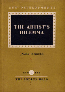 The Artists Dilemma by Boswell James