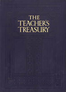 The Teachers Treasury by Blyton Enid