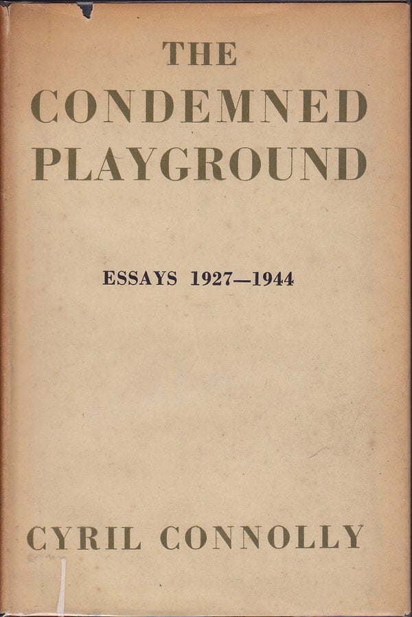 The Condemned Playground by Connolly, Cyril