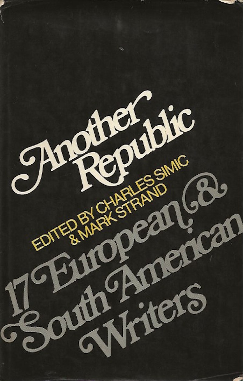 Another Republic by Simic, Charles and Mark Strand edit