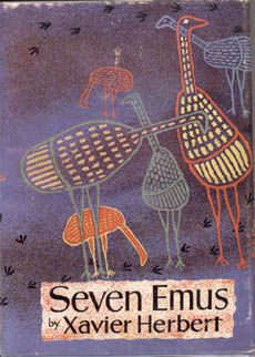 Seven Emus by Herbert, Xavier