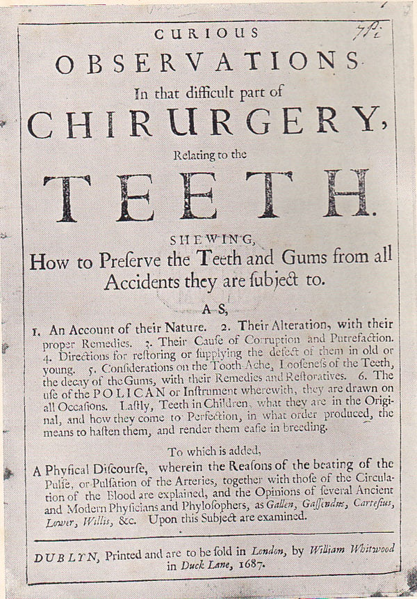 Curious Observations on the Teeth by Allen, Charles
