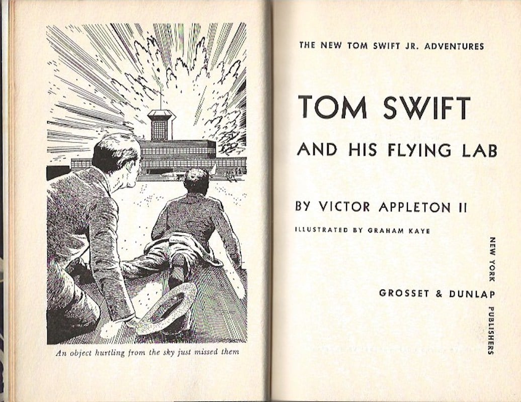 Tom Swift and His Flying Lab by Appleton II, Victor