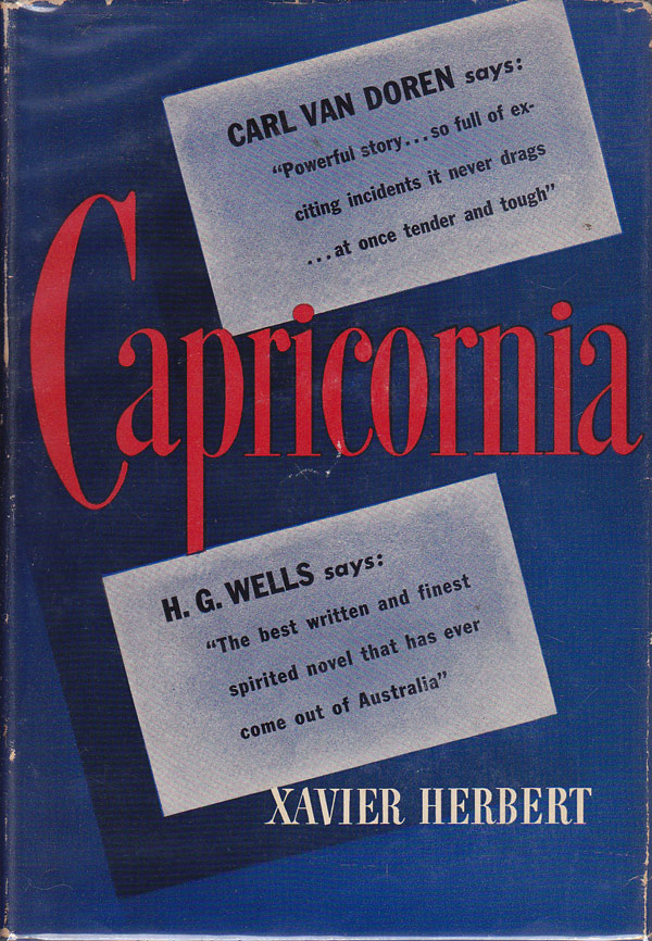 Capricornia by Herbert, Xavier