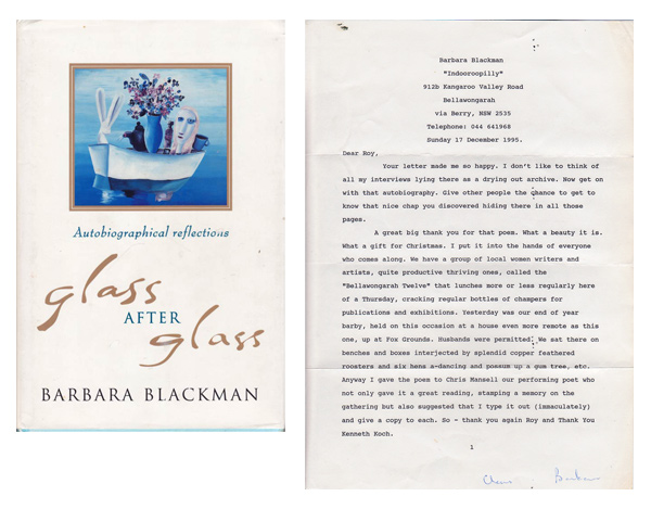 Glass After Glass by Blackman, Barbara
