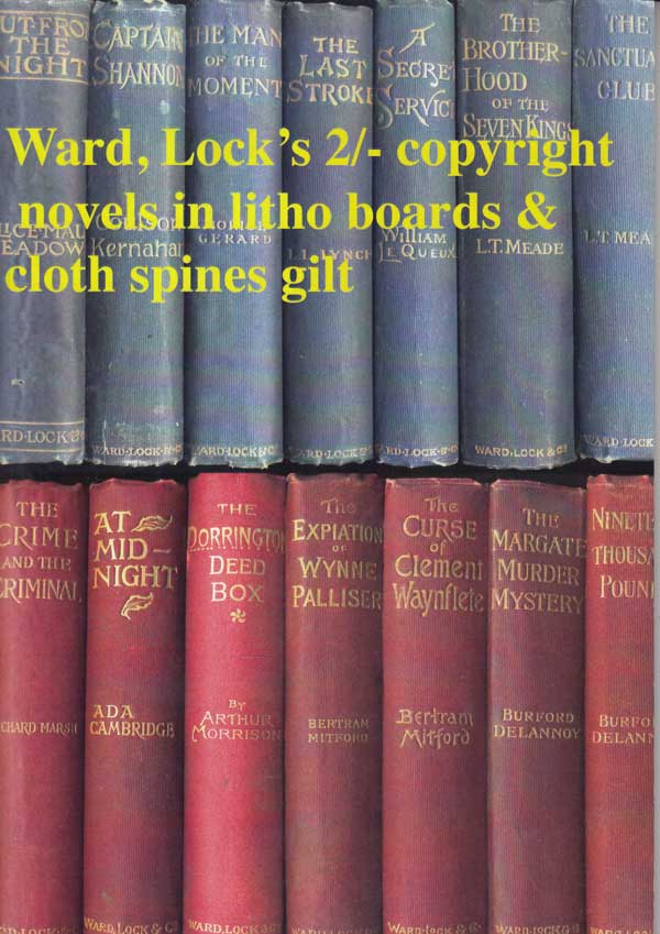Ward Lock's 2/- Copyright Novels by Loder, John