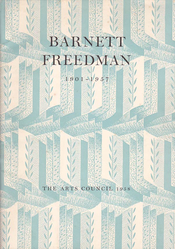 Barnett Freedman 1901-1958 by Adriani, Gotz curates