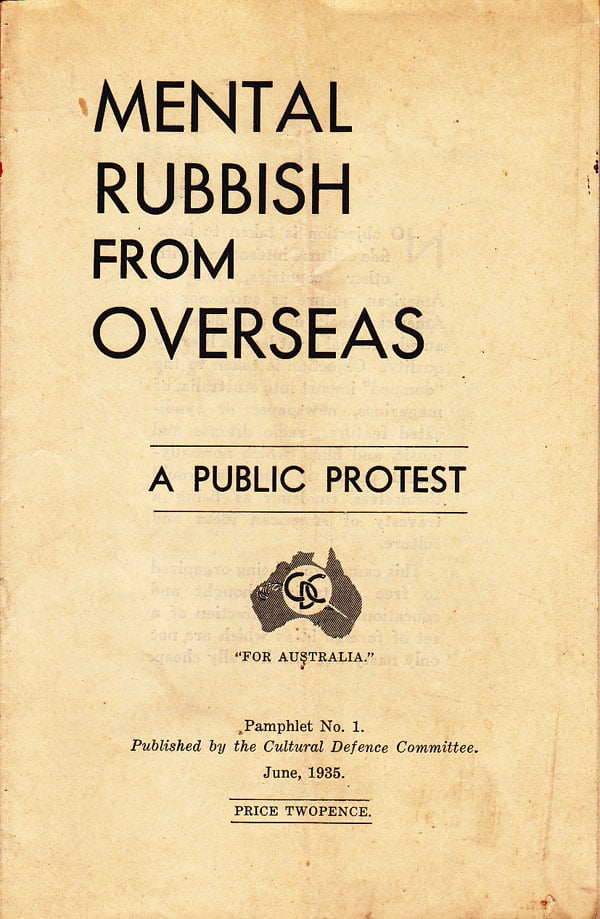 Mental Rubbish from Overseas - a Public Protest by 