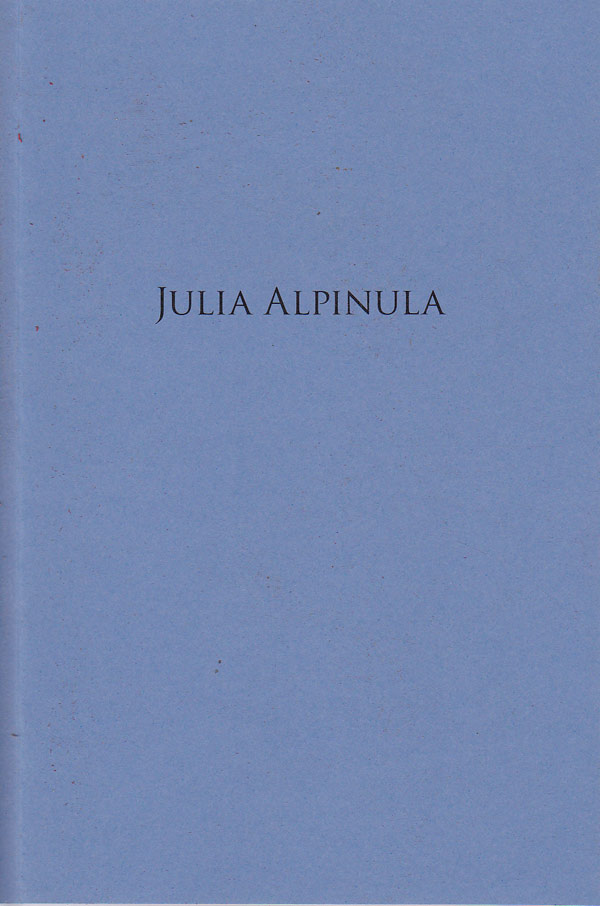 Julia Alpinula by Freeman, Arthur