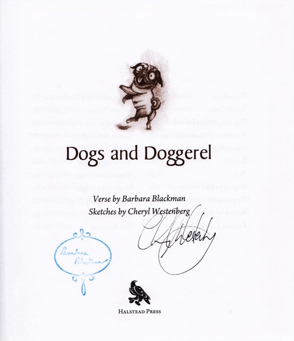 Dogs and Doggerel by Blackman, Barbara