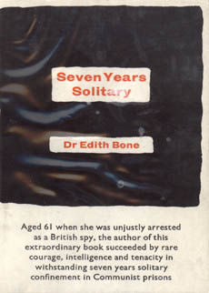 Seven Years Solitary by Bone Dr Edith