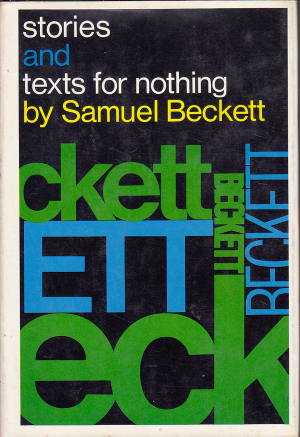 Stories and Texts for Nothing by Beckett, Samuel