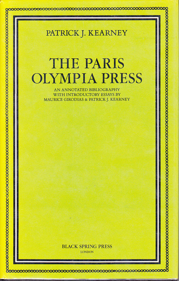 The Paris Olympia Press by Kearney, Patrick J.