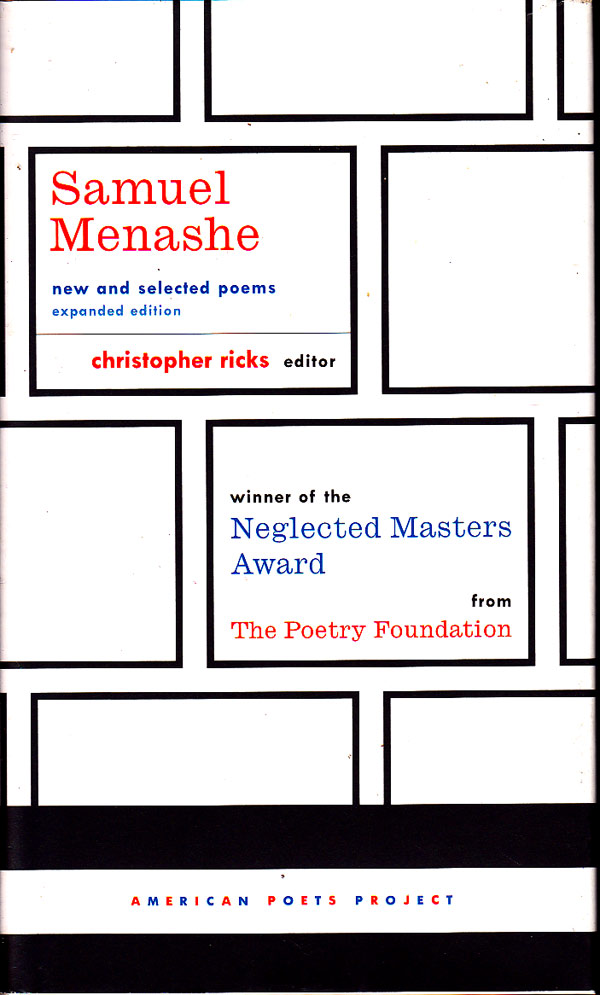 New and Collected Poems by Menashe, Samuel