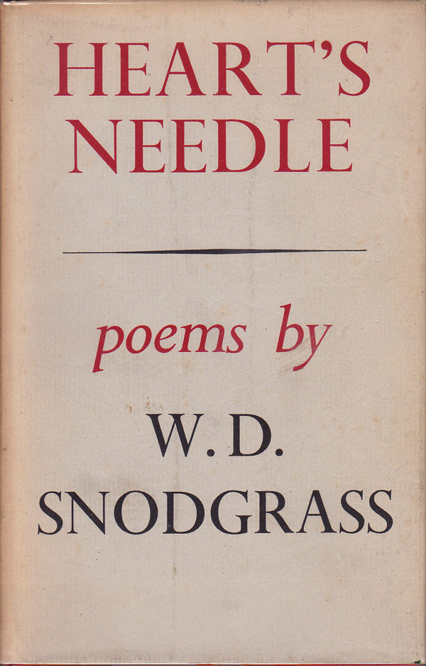 Heart's Needle by Snodgrass, W.D.