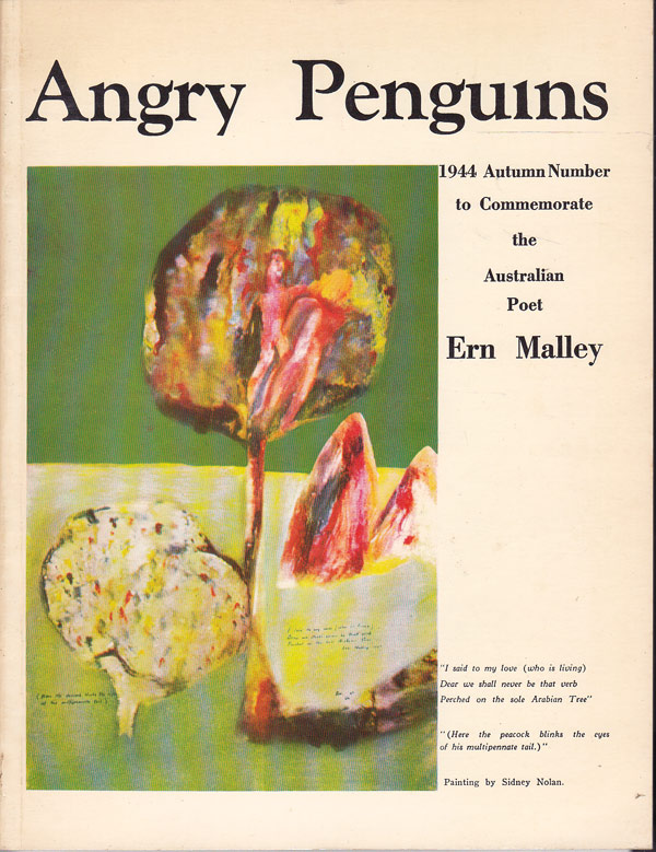 Angry Penguins 1944 Autumn Number to Commemorate the Australian Poet Ern Malley by Harris, Max