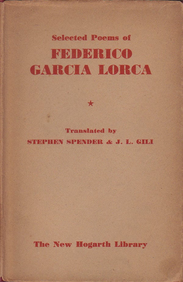 Selected Poems by Garcia Lorca, Federico