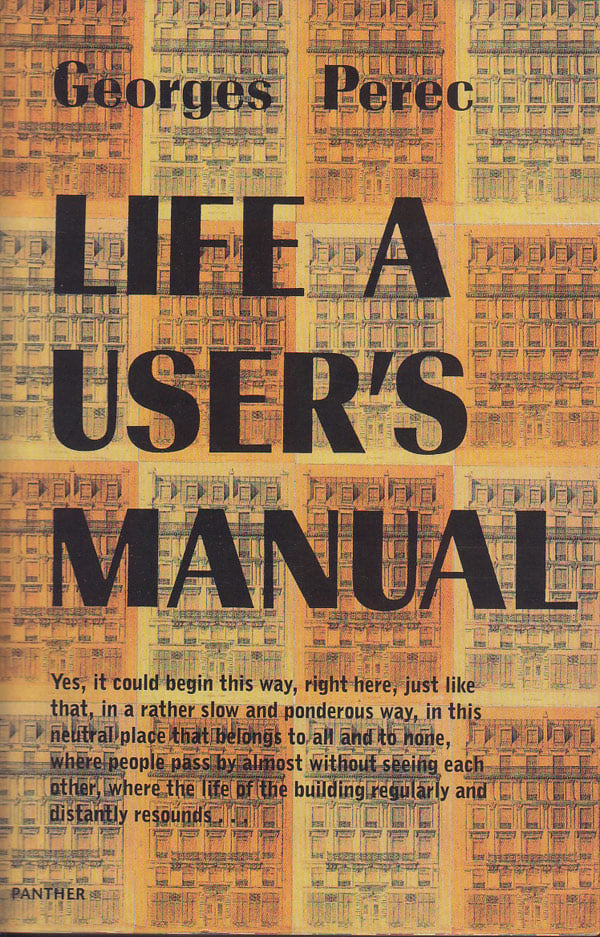Life a User's Manual by Perec, Georges