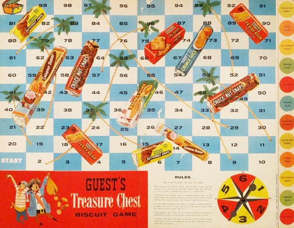 Guest's Treasure Chest Biscuit Game by 