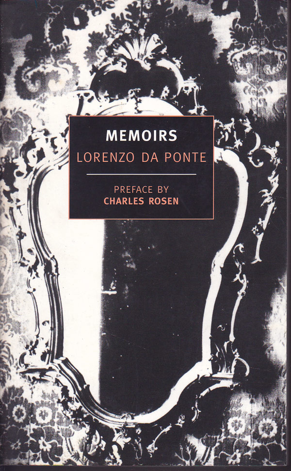 Memoirs by Da Ponte, Lorenzo