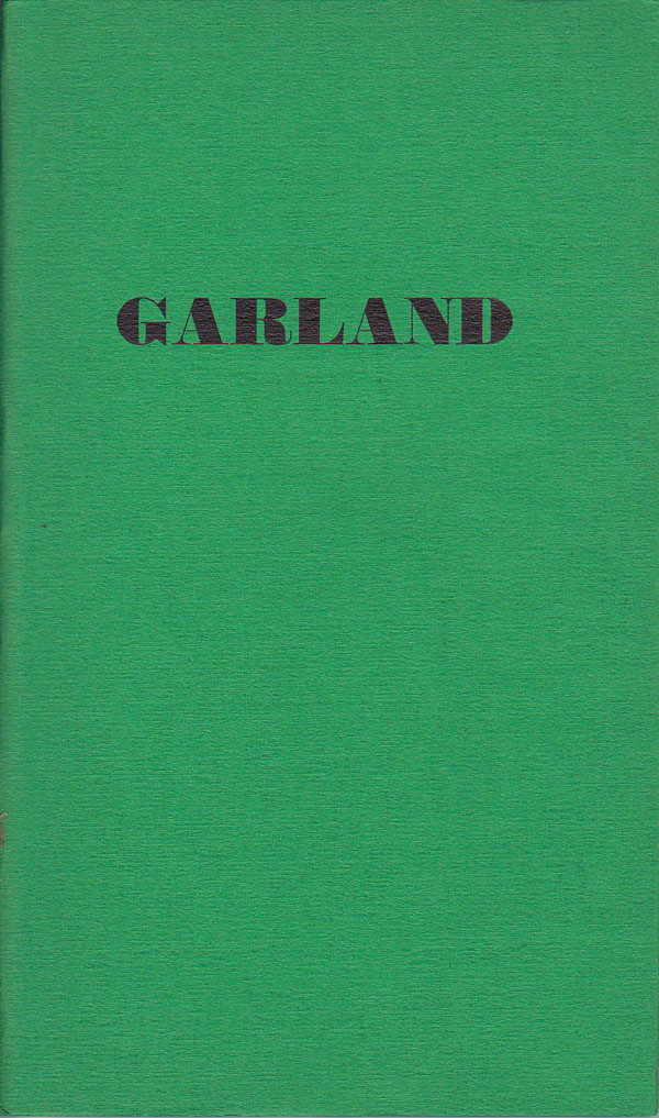 Garland - a Little Anthology of Poetry and Engravings by Warner, Francis edits