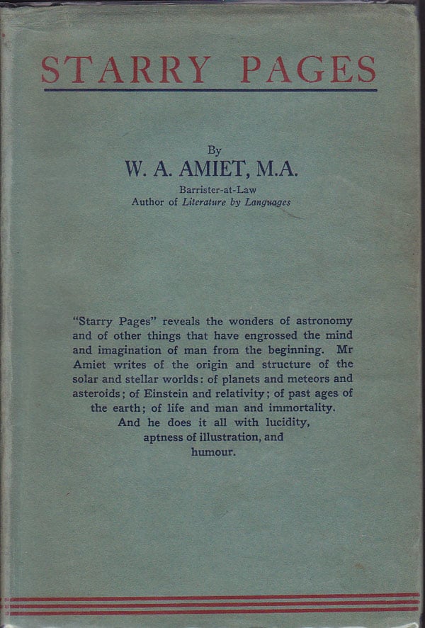 Starry Pages by Amiet, W. A.