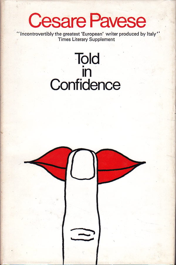 Told in Confidence by Pavese, Cesare