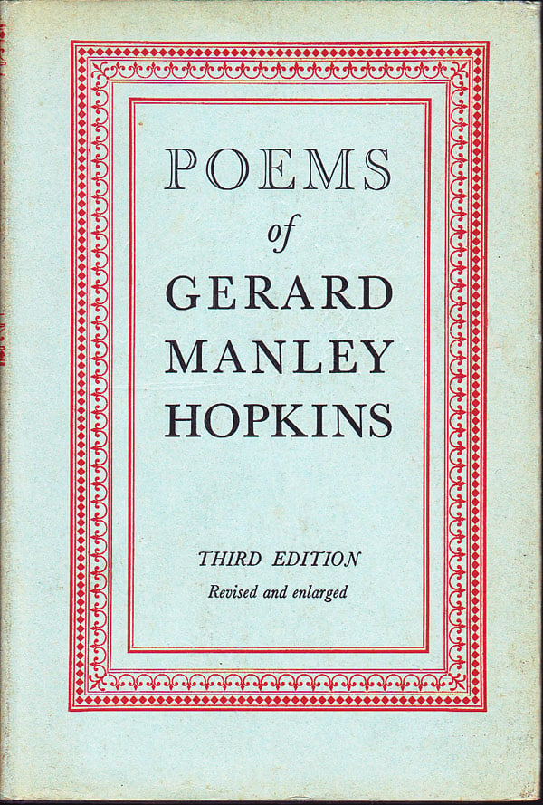 Poems of Gerald Manley Hopkins by Hopkins, Gerald Manley