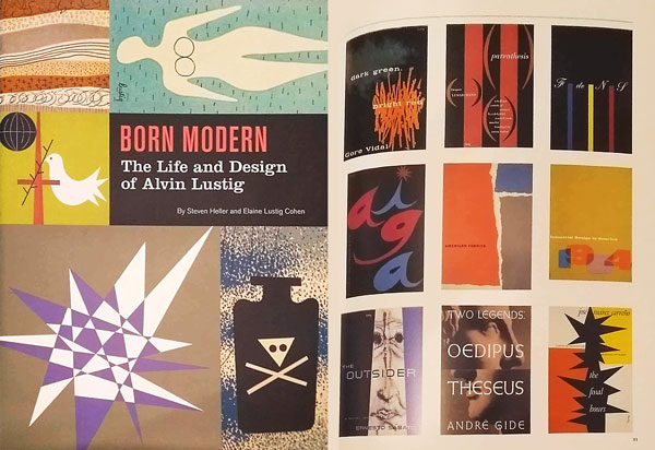Born Modern - the Life and Design of Alvin Lustig by Heller, Steven and Elaine Lustig Cohen
