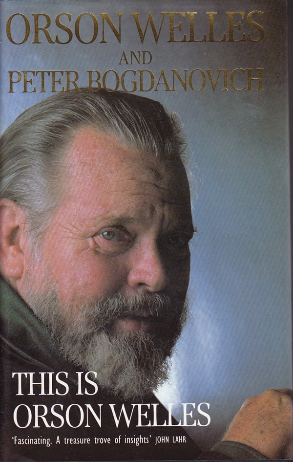 This Is Orson Welles by Welles, Orson and Peter Bogdanovich