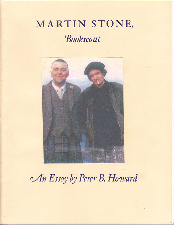 Martin Stone, Bookscout by Howard, Peter B.