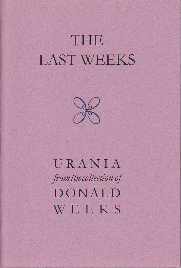 The Last Weeks: A Catalogue by Burwood, Nigel
