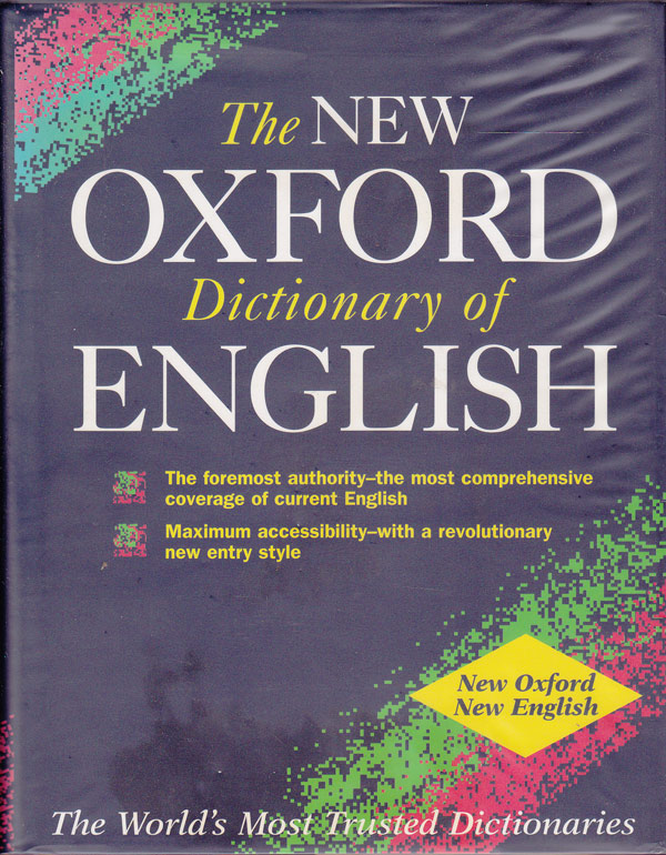 The New Oxford Dictionary of English by Pearsall, Judy edits