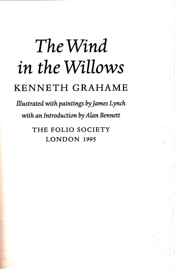 The Wind in the Willows by Grahame, Kenneth