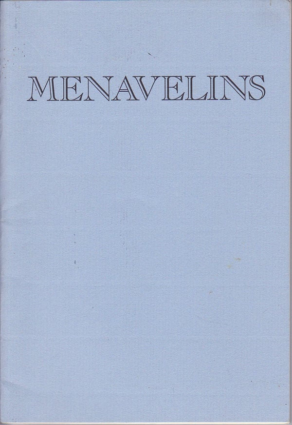 Menavelins by Waterfield, Robin