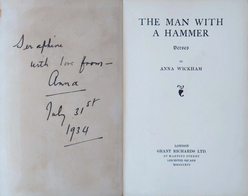 The Man With a Hammer by Wickham, Anna