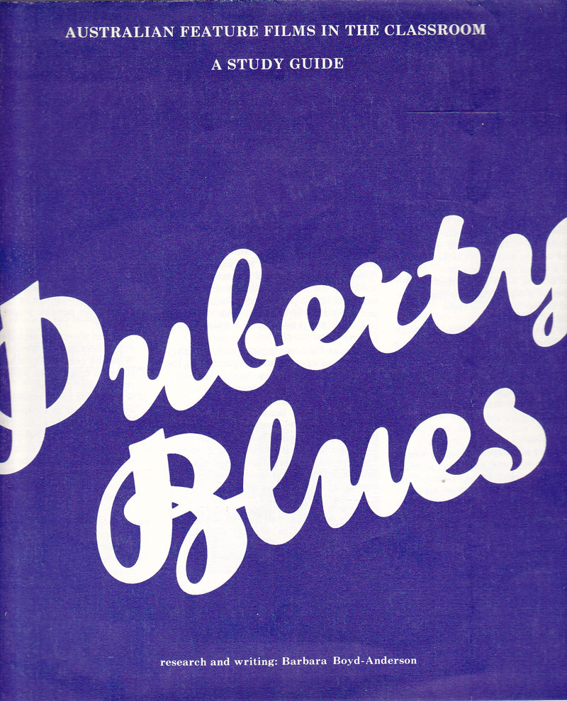 Puberty Blues by Boyd-Anderson, Barbara
