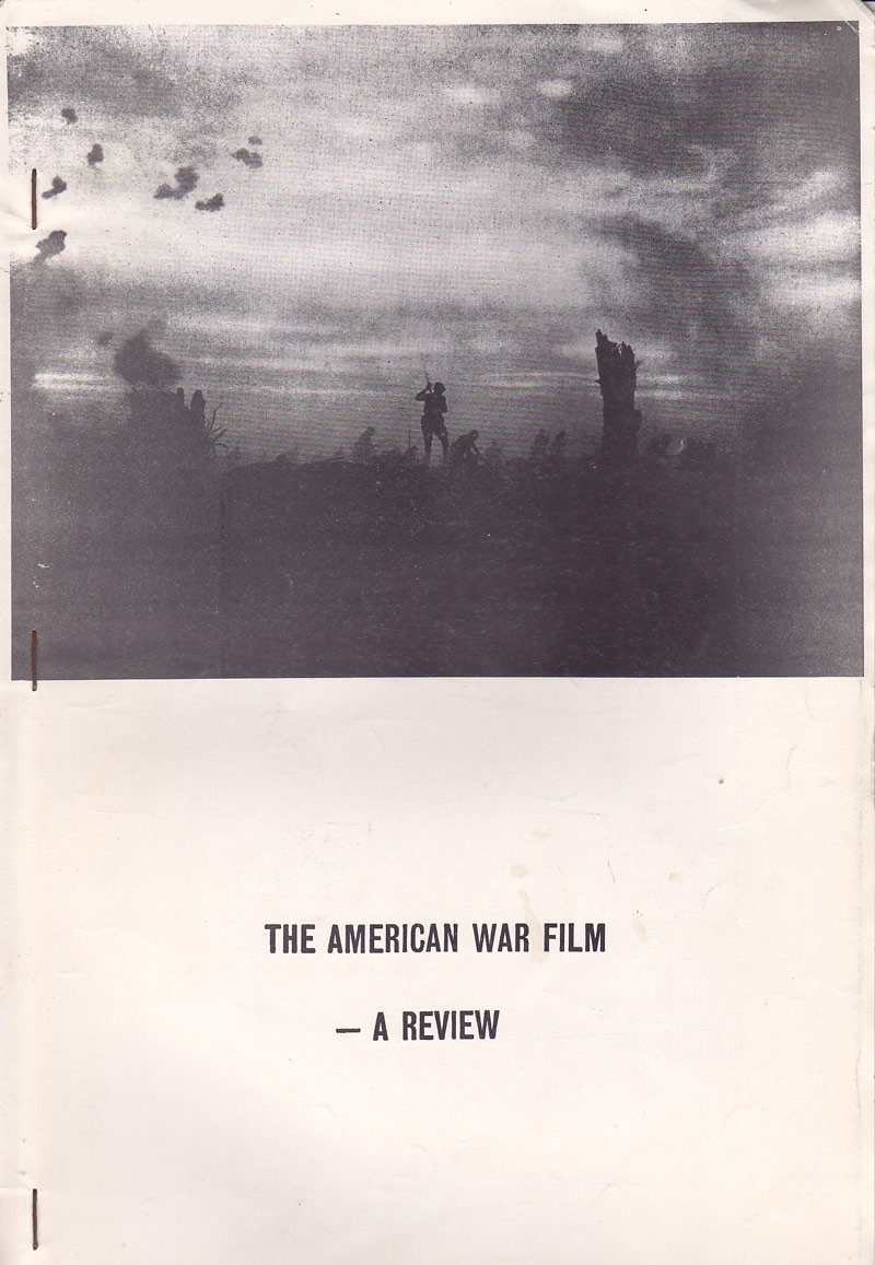 The American War Film - a Review by Hodsdon, B[arrett]