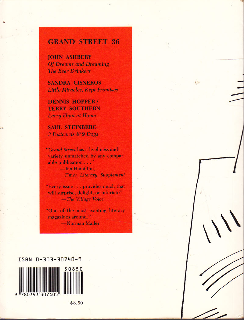 Grand Street by Stein, Jean edits