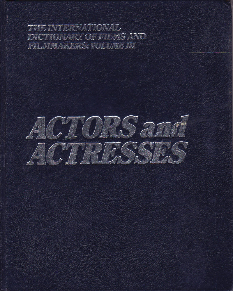 Actors and Actresses by Vinson, James edits