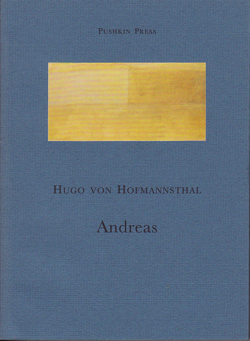 Andreas by Von Hofmannsthal, Hugo Von